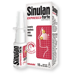 Sinulan Express Forte, aerozol do nosa, 15 ml