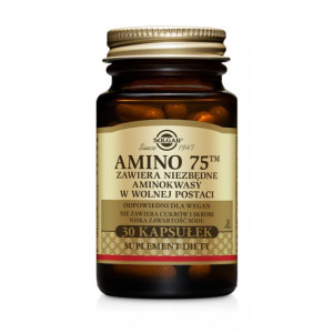 Solgar Amino 75, kapsułki, 30 szt.