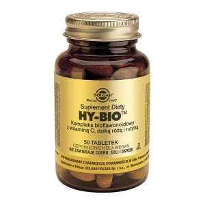 Solgar HY-BIO, kompleks bioflawonoidowy, tabletki, 50 szt.