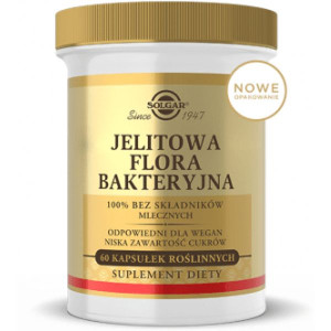Solgar Jelitowa Flora Bakteryjna, kapsułki, 60 szt.