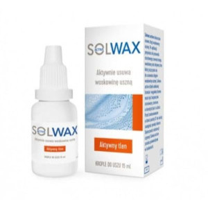 Solwax Active, krople do uszu, 15 ml