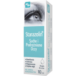 Starazolin Suche i Podrażnione Oczy, krople do oczu, 10 ml