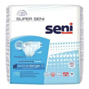 Super Seni, pieluchomajtki, Extra Large, 10 szt.