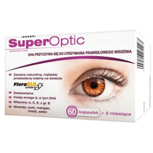 SuperOptic, kapsułki elastyczne, 60 szt.