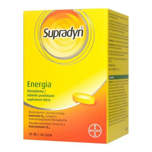 Supradyn Energia, tabletki powlekane, 30 szt.