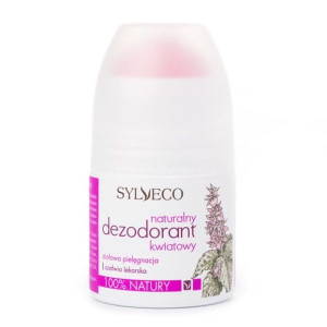 Sylveco, naturalny dezodorant kwiatowy, 50 ml