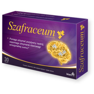 Szafraceum, tabletki powlekane, 30 szt.