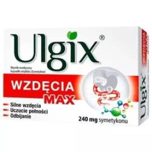 Ulgix Wzdęcia Max, kapsułki miękkie, 30 szt.