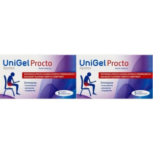 UniGel Aurovitas Procto, czopki, 2x 5 szt.