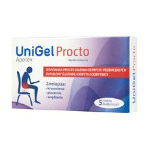 UniGel Aurovitas Procto, czopki, 5 szt.