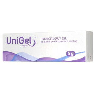 UniGel Aurovitas, żel do leczenia ran,  5 g.