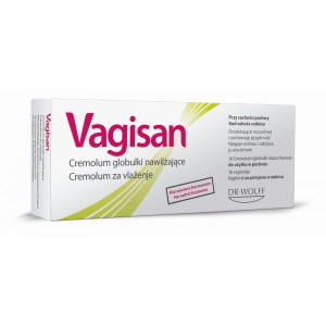 Vagisan Cremolum, globulki nawilżające, 16 szt.