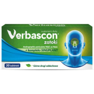 Verbascon Zatoki, tabletki powlekane do połykania, 30 szt.