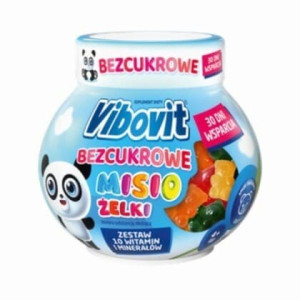Vibovit Bezcukrowe Misio Żelki, 30 szt.