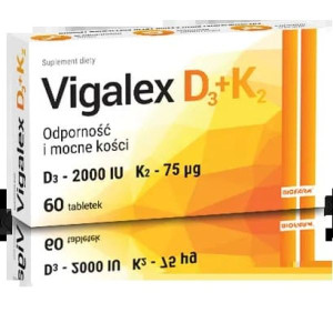 Vigalex D3+K2, tabletki, 60 szt.