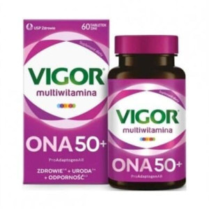 Vigor Multiwitamina Ona 50+, tabletki, 60 szt.