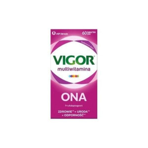 Vigor Multiwitamina Ona, tabletki, 60 szt.