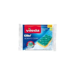 VILEDA, zmywak wiskozowy Glitzi Always Clean, 2 szt.