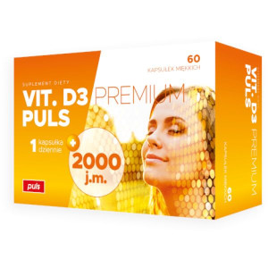 Vitamina D3 Premium PULS 2000jm, kapsułki, 60 szt.