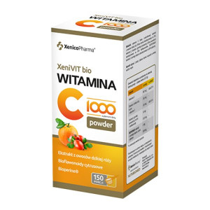 XeniVIT Bio Witamina C 1000 POWDER, proszek, 150 porcji.