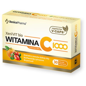 XeniVIT bio Witamina C 1000, kapsułki, 30 szt.