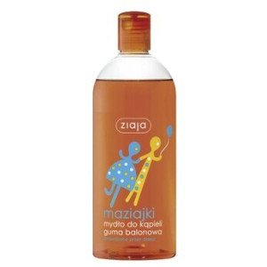 Ziaja Maziajki, mydło do kąpieli, guma balonowa, 500 ml