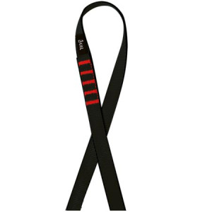 Pętla Beal 30 cm x 18 mm taśma płaska Black