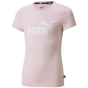 Koszulka dla dzieci puma ess logo tee g różowa 587029 82