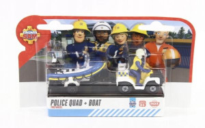 Strażak Sam - Police quad + boat