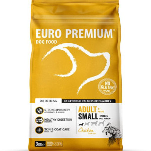 Euro Premium Adult Small Chicken 3kg