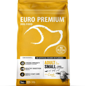 Euro Premium Adult Small Lamb 3kg