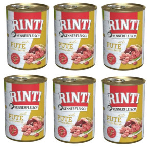 Rinti Kennerfleisch Pute karma mokra dla psa - indyk 24x400g