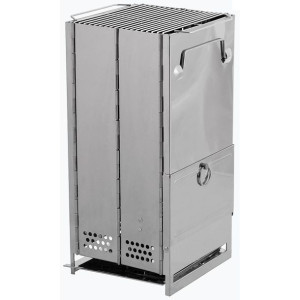 Turystyczny Piec Rakietowy Z Rusztem 43x20x20 Cm
