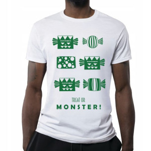 KOSZULKA T-SHIRT z nadrukiem Cukierki Frankenstein