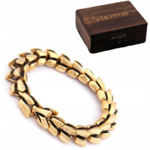 Bransoleta Vikings Thor Wilk stal 316L
