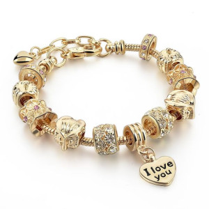 Bransoletka Modułowa Złota do Pandora Charms
