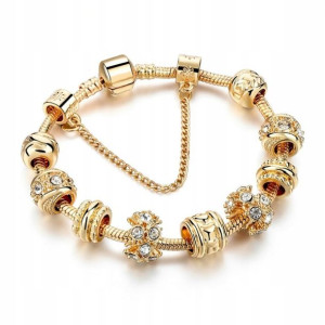 Bransoletka Modułowa Złota do Pandora Charms