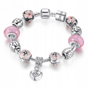 Bransoletka Modułowa Srebrna do Pandora Charms