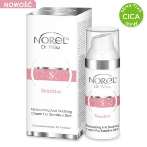 Norel Sensitive Krem Nawilżająco-łagodzący Dla Cery Wrażliwej 50ml