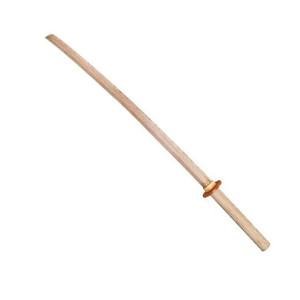 Bokken Z Tsubą Czerwony Dąb Japan Quality Niemalowany