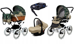 BabyLux Wózek 4w1 dziecięcy spacerówka Classic
