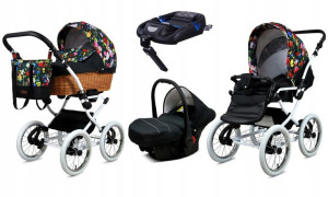 BabyLux Wózek 4w1 dziecięcy spacerówka Classic