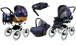 BabyLux Wózek 4w1 dziecięcy spacerówka Classic