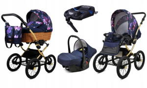 BabyLux Wózek 4w1 dziecięcy spacerówka Classic