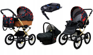 BabyLux Wózek 4w1 dziecięcy spacerówka Classic