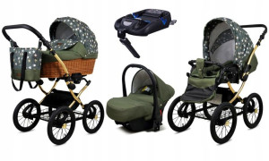 BabyLux Wózek 4w1 dziecięcy spacerówka Classic