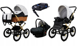 BabyLux Wózek 4w1 dziecięcy spacerówka Classic