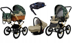 BabyLux Wózek 4w1 dziecięcy spacerówka Classic