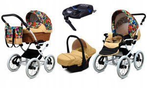 BabyLux Wózek 4w1 dziecięcy spacerówka Classic
