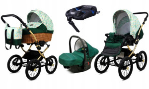 BabyLux Wózek 4w1 dziecięcy spacerówka Classic